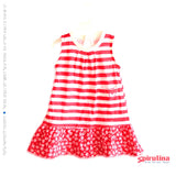 שמלה אדומה לילדה