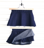 חצאית מיני גי'נס עם טיי מובנה מבית ספירולינה בגדי ילדים