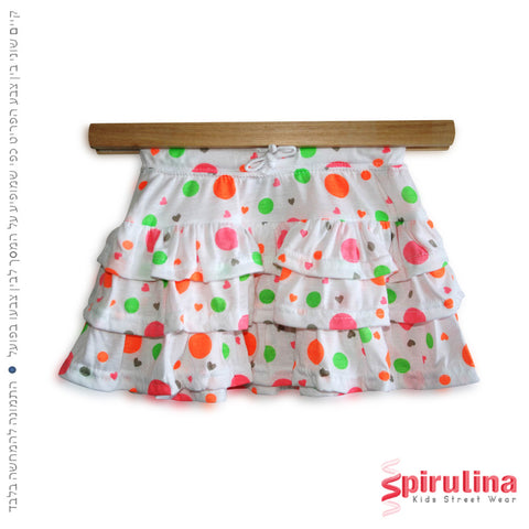 חצאית נקודות לילדות