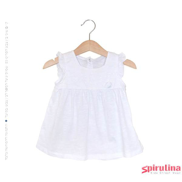 טוניקה לבנה לילדות