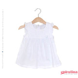 טוניקה לבנה לילדות