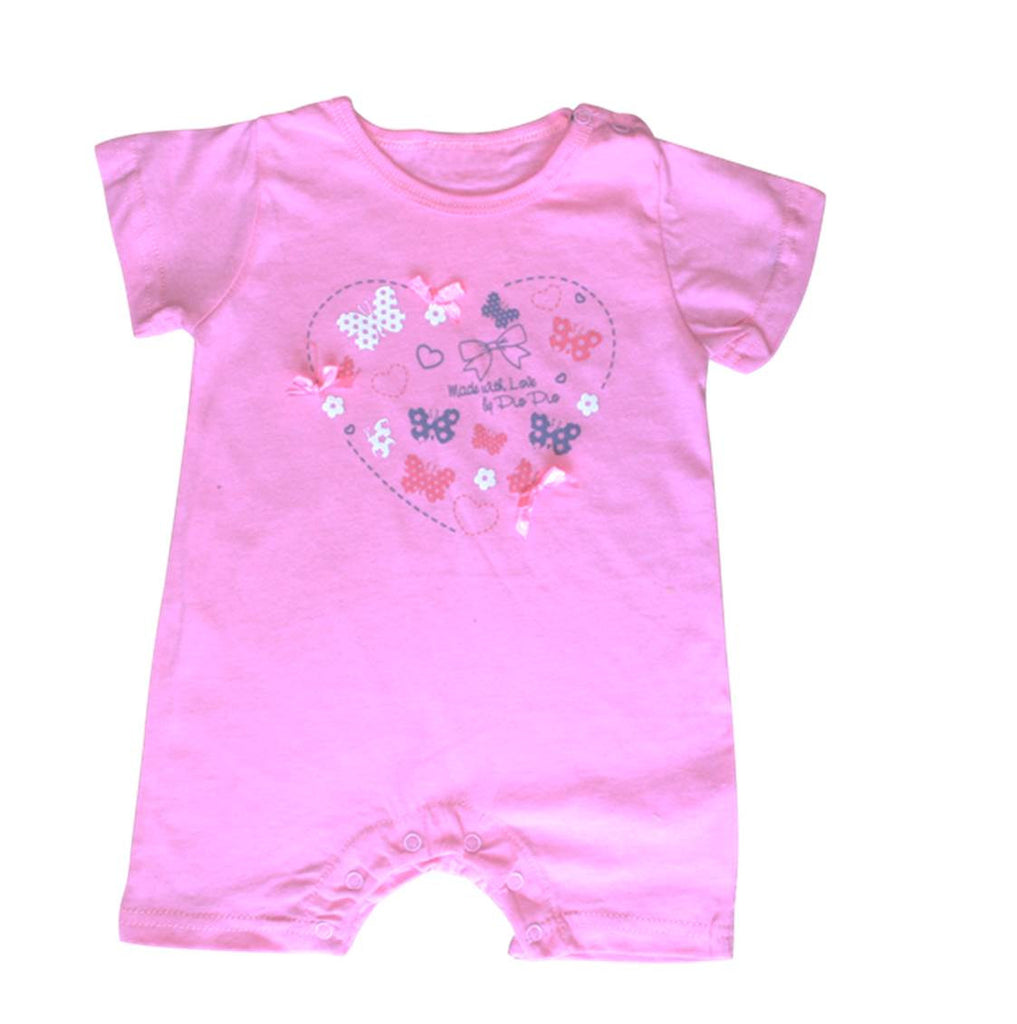 ג'אמפר ורוד בייבי לב לתינוקת