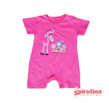 אוברול קצר לבנות (ג'אמפר) - ג'ירפה פוקסיה. ג'אמפרים אחרונים במידה 18-24 בלבד