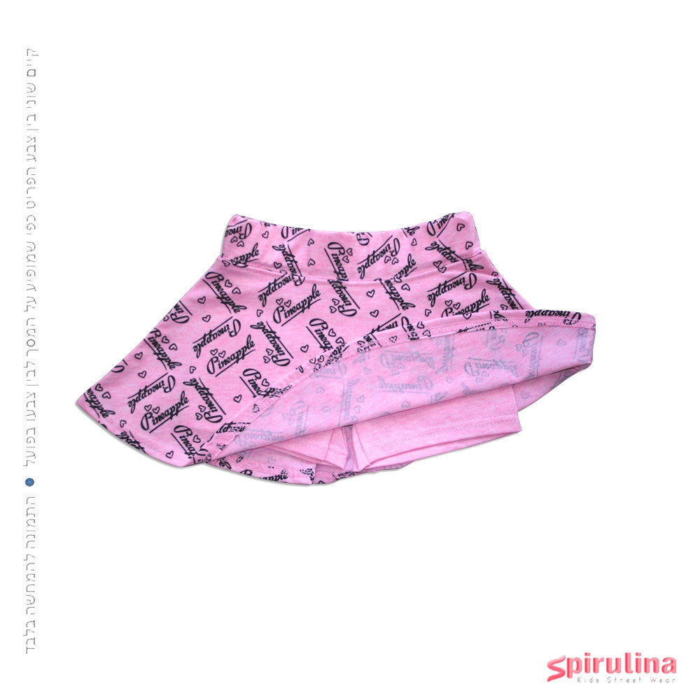 חצאית טייץ ורודה לילדות