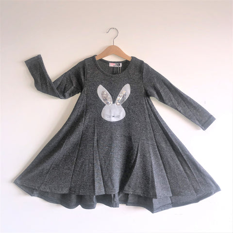 שמלה מסתובבת מעבר סריג