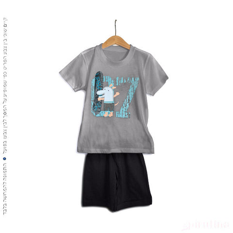 חליפת קיץ מקסימה לבנים מבית ספירולינה דגם גלשן