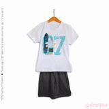 לבן / אפור עכבר