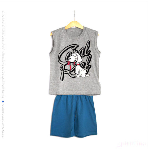 אפור אמריקאי / כחול נייבי