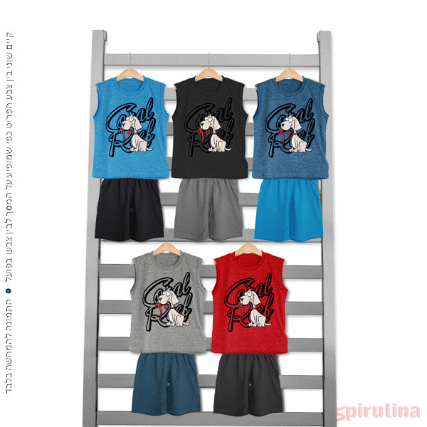 חליפת גן לבנים מבית AVG, אביגדור, 100% כותנה