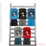 חליפת גן לבנים מבית AVG, אביגדור, 100% כותנה