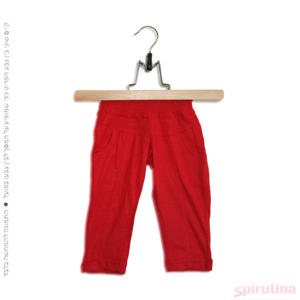 מכנסי מעבר אדומים