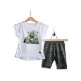 חליפת קיץ גור נמרים לבן