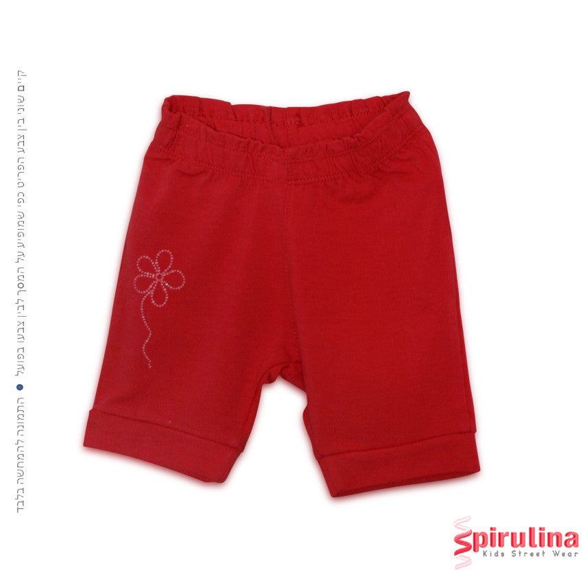 מכנסי טייץ אדומים לתינוקת