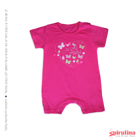 אוברול פוקסיה 100% כותנה