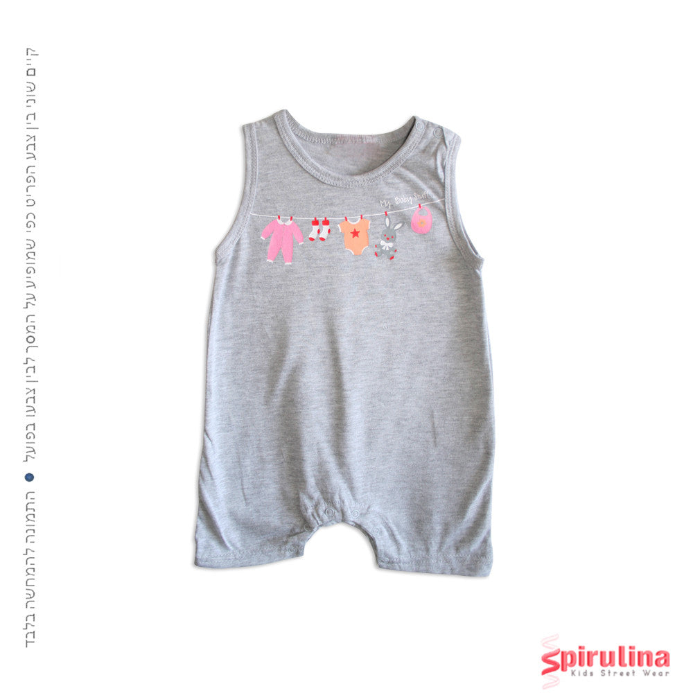 אוברול לתינוקת - מלאנג'