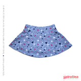 חצאית לבבות לילדה