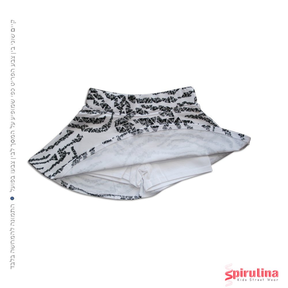 חצאית טייץ מודפסת