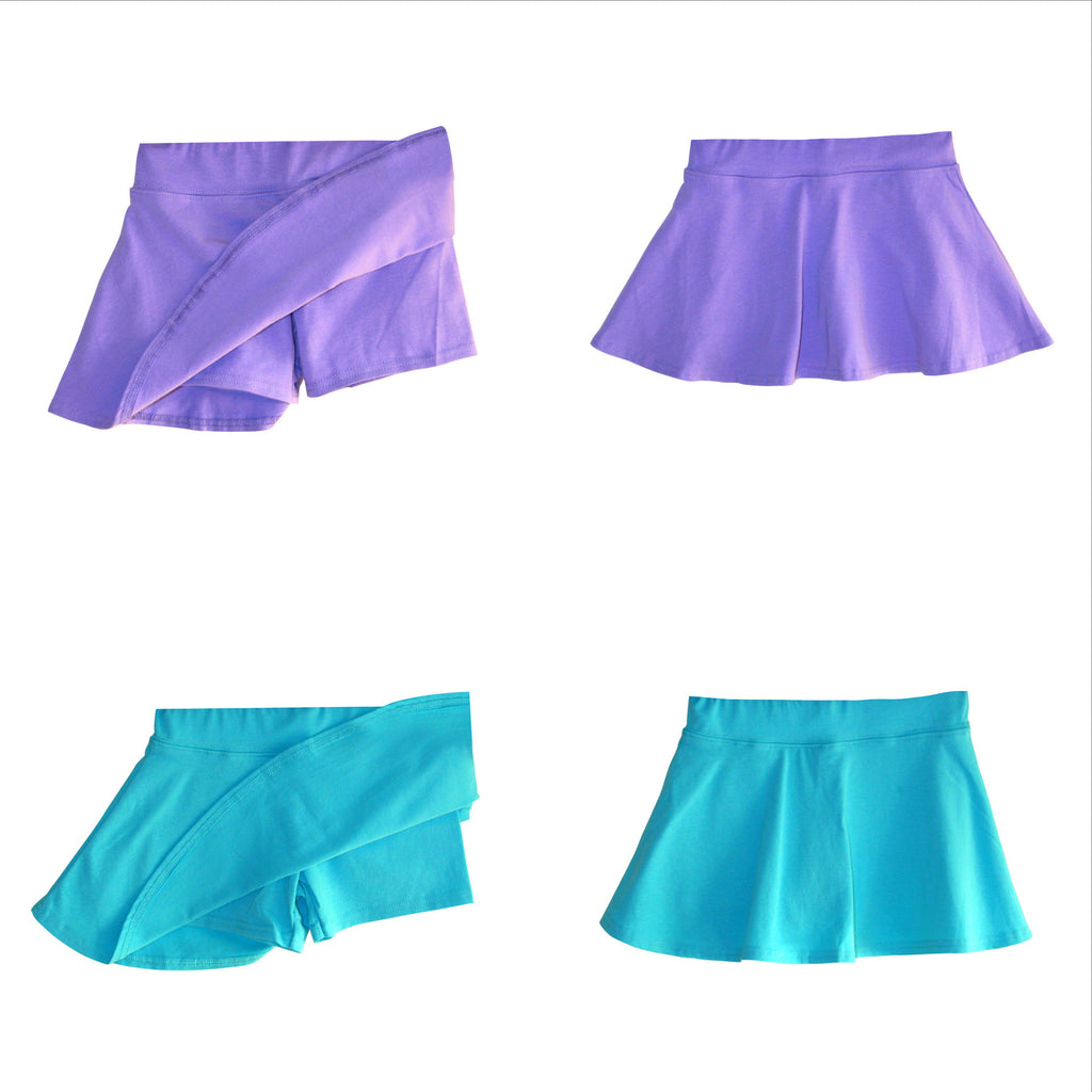 חצאית מיני טייץ טורקיז מבית ספירולינה