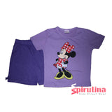 פיג'מה קיצית לילדות - הלו קיטי בייבי לבנדר במידות 2-10