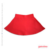 חצאית מיני אדומה לילדה